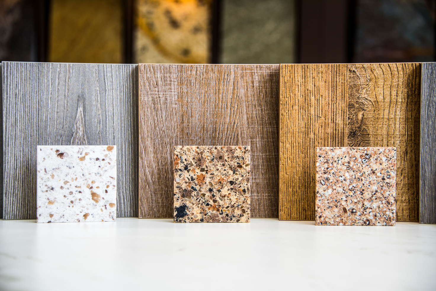 Kitchen Countertops and Kitchen doors samples