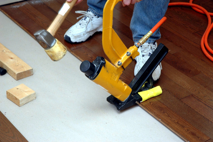 Hardwood Floor Installation